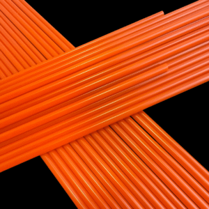 Exp. #167 Opal Cadmium Orange V1 Rods - Northstar Glassworks